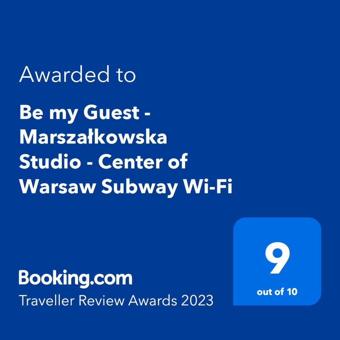 Be My Guest - Marszalkowska Studio - Center Of Warsaw Subway Wi-Fi Breakfast Exterior foto